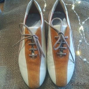 Like 🆕 BARBARA BUI Tennis Shoe Orng Whte Sz 6.5